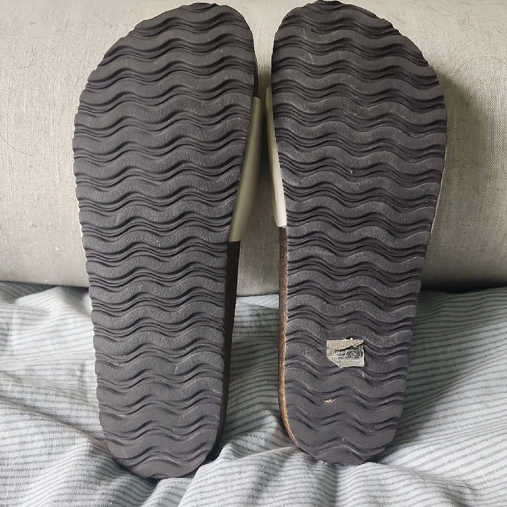 Beige Buckle Sandals - Picture 3 of 4